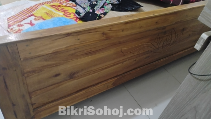 আকশমনি/একাশি কাঠের তৈরি সেমিবক্স ৬/৭